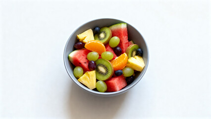 Fruit salad in a bowl