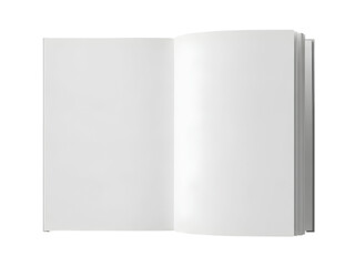Open Book Mockup Blank Pages Spreads Publication Design Template