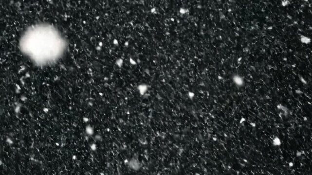  Falling snow flakes overlay. Easy to key out the background or to add over your composition 