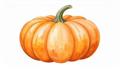 Obraz premium pumpkin isolated on white background