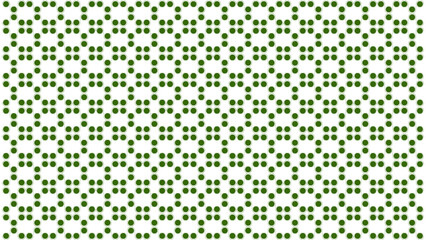 Bright Green Dot Seamless Geometric Grid Pattern