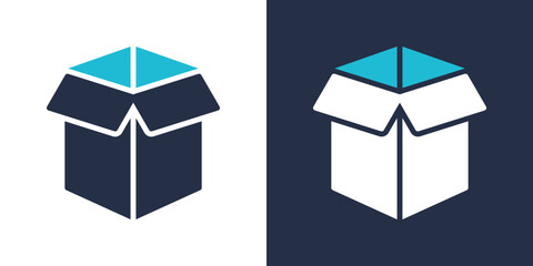 Packaging Icon. Flat Style Vector Illustration 