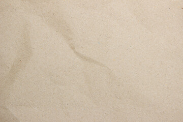 Old paper vintage texture surface for background. Recycle pale brown paper crumpled texture, Cream color recycled kraft paper texture blank with copy space for text.