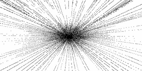 Binary code texture wallpaper design with abstract gray light rays and burst star line decoration