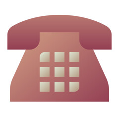 vector illustration of telephone