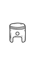 piston car illustration