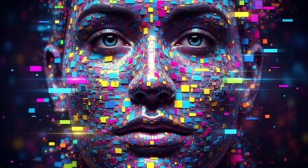 Digital Identity - A Portrait of Data and Connectivity.