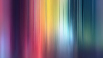 Colorful gradient background with vertical line stripe pattern, layered wavy effect, and soft blurred texture, creating vibrant and modern abstract design