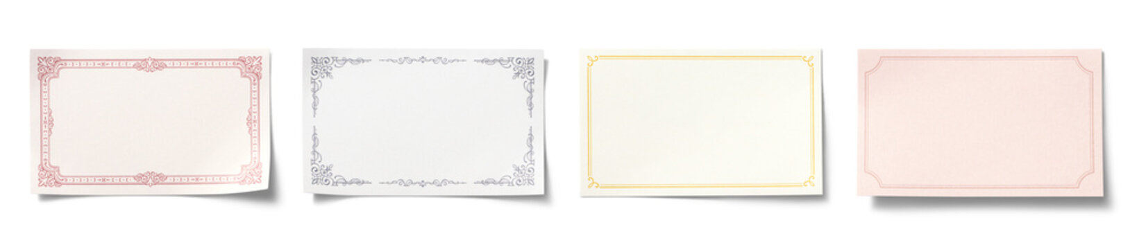 様々なメッセージカード