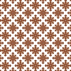 Seamless vintage floral damask pattern vector illustration for fabric textile and wallpaper backdrop decoration design.