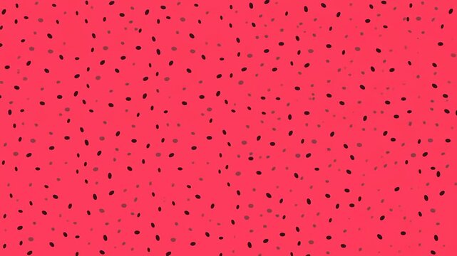 Animated watermelon fruit texture background loop