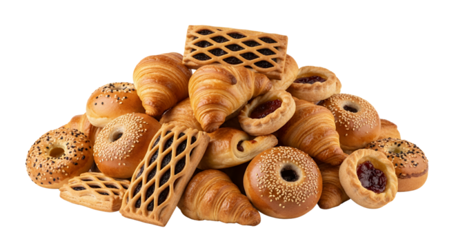 Freshly baked breads makes a delicious breakfast or homemade snack from the bakery