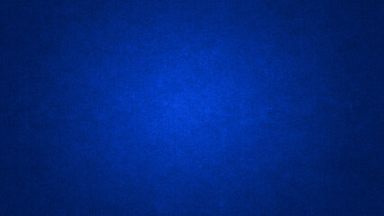 Beautiful Decorative Navy Blue Stucco Wall Background. Art Abstract Grunge Texture Web Banner With Copy Space for design