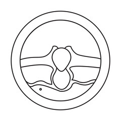 Acne Skin Cross Section line icon