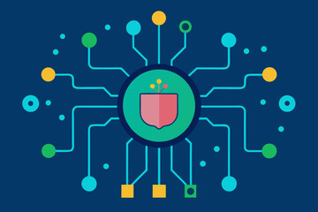 Cyber Technology Concept Design Background