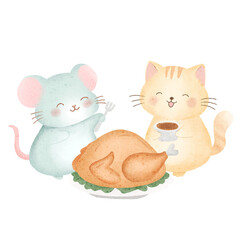 cat and mouse on Turkey
