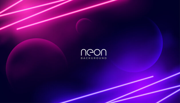 purple and pink gradient tube background with sphere and smoke effect