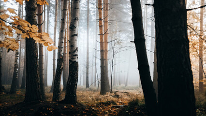 autumn in the forest