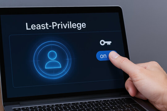Least privilege concept in ai cybersecurity defense helps reduce threat by limiting user access to essential resources only for protection