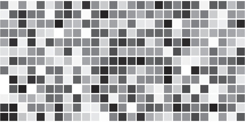 Pattern from gray tiles - seamless vector background