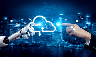 AI artificial intelligence optimizes cloud infrastructure with virtual assistants and intelligent automation, improving scalability, security, and digital business continuity. Vouch
