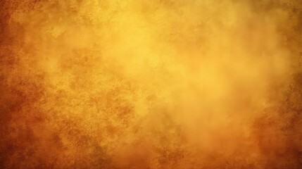 Obraz premium Abstract golden textured background with a luminous gradient, perfect for luxury, festive, or elegant designs. Features rich yellow and orange hues, blurred yellow background