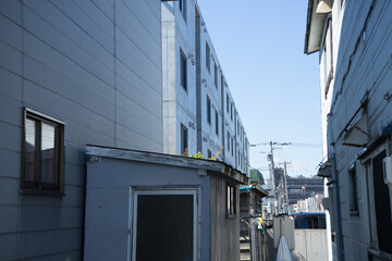 アパートの個別の物置