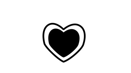 heart shaped cookie