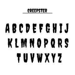 Font alphabet set