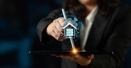 Cloud computing, cloud strategy, and cloud technology transforming digital infrastructure with...