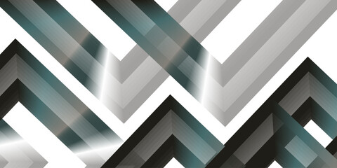 Fototapeta premium Vector digital art and diagonal striped then square wave line. seamless wave stripe creative design. geometric tech template texture for banner, poster, presentation, brochure, print, flyer, card. 