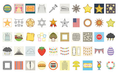 The Mega Easter & Fitness Illustration Bundle: 50 Holiday, Gym & Spring Vector Graphics