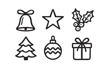 Handdrawn Illustration Christmas Decoration 