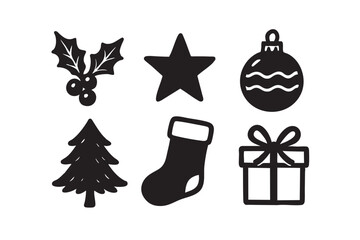 Handdrawn Illustration Christmas Decoration 