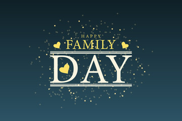 Artful Text Creations for Celebrating Family Day