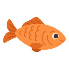 fresh Alfonsino seafood animal flat color vector illustration template design