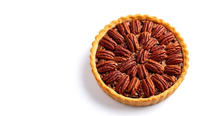 Delicious Pecan Pie - A Sweet and Nutty Dessert Treat.