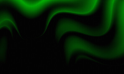 Abstract Dark Green Flowing Silk Fabric Texture | Elegant Background for Web Design, Presentations, and Product Mockups