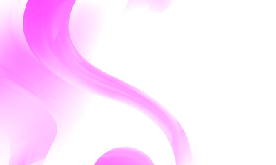 Abstract Pink Wave on White Background | Modern Minimalist Design for Web, Print and Creative Projects