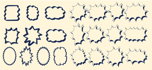 A fun, loopable hand-drawn explosion bubble doodle animation, featuring dynamic sketch-style lines. Ideal for comic e ects, 
motion graphics, creative intros, and playful cartoon projects.