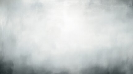 Fototapeta premium A textured grey-to-white gradient abstract background with a subtle canvas-like finish, offering a versatile and modern aesthetic for design, blurred white background
