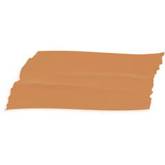 A Single Chocolate Candy Bar with a Rough Texture and Subtle Shadow Against a White Background