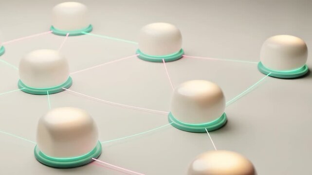 Abstract network connection data flow