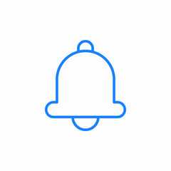 bell generic icon sign vector