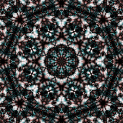 Ethnic background design with a seamless pattern. Traditional motifs are illustrated. A borderless template element.