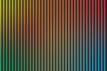 Abstract Background Multicolored Gradient Vertical Stripes Design Pattern