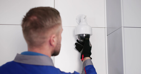 CCTV Expert Installs Security Camera System