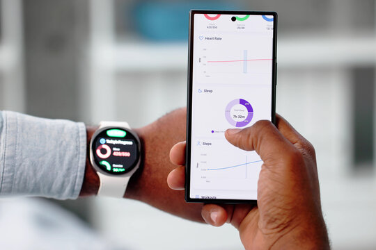 Digital Health Monitoring App Tracks Heart Rate - Powered by Adobe