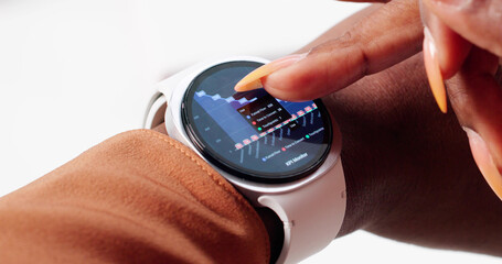 Successful Marketing Executive Tracking Business Analytics