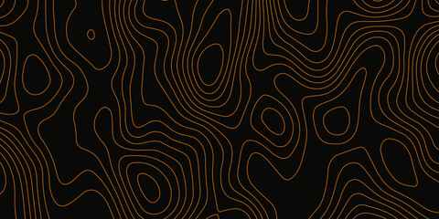 Topographic map background with geographic grid for hiking and mountain sport. luxury topographic wavy pattern and geographic grid map design. paper texture Imitation of a geographical map shade.